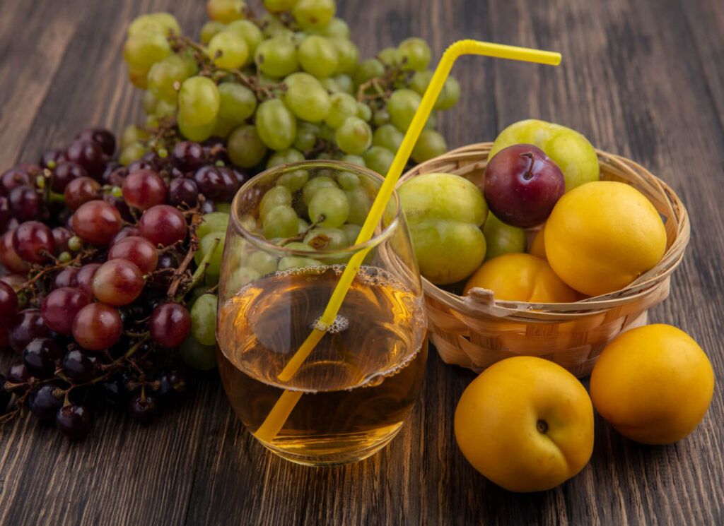 Concentrado de fruta aromático de alta calidad para cerveza, elaborado con ingredientes naturales.