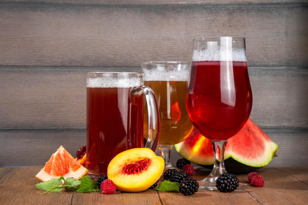 summer fruit beers – which fruit concentrates give the most intense aroma