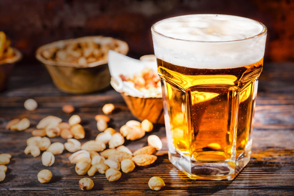 high concentration of concentrate in non-alcoholic beer